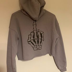 Stand Alone Apparel crop hoodie